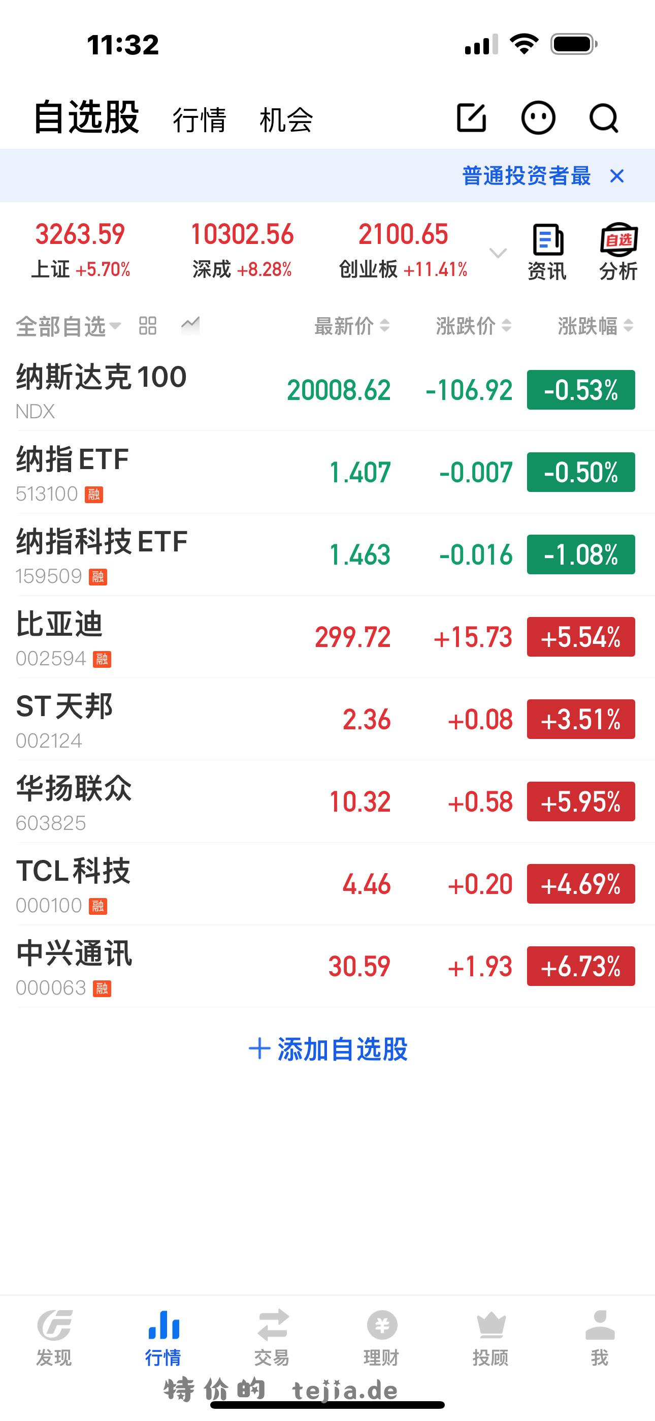 大涨 - 特价的